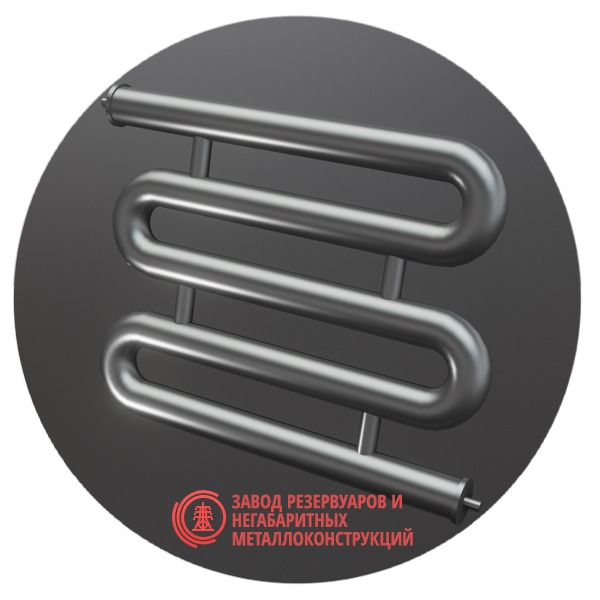 Регистры отопления пятирядные РЗП-5x159x4.0-12000 мм