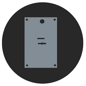 Броненакладка на сувальдный замок Бр3 4,6 мм 45ХСНМФБА